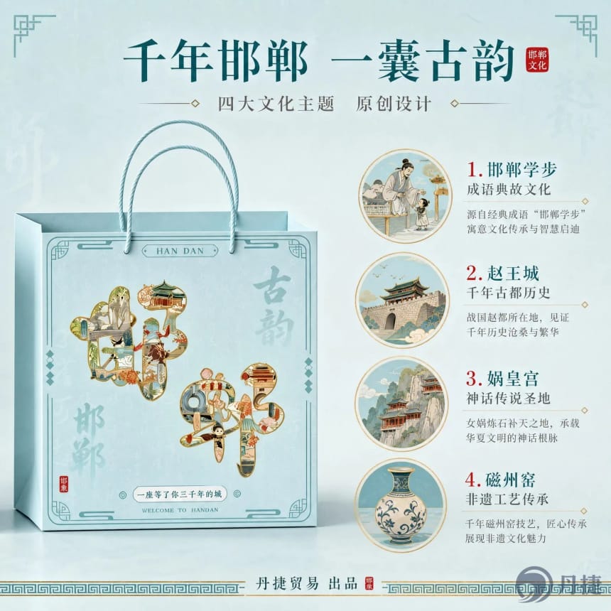 Heritage Gift Bag — Handan cultural souvenir